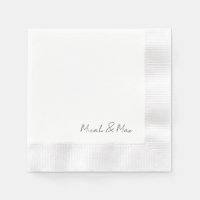 Simply White Script Names Coined