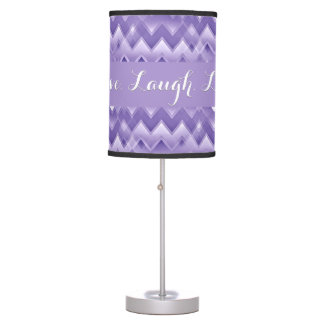 Simply ZigZag - Purple Desk Lamp