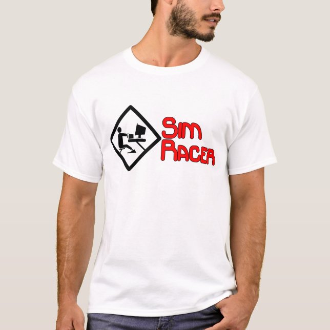 Simracing gifts T-Shirt (Front)