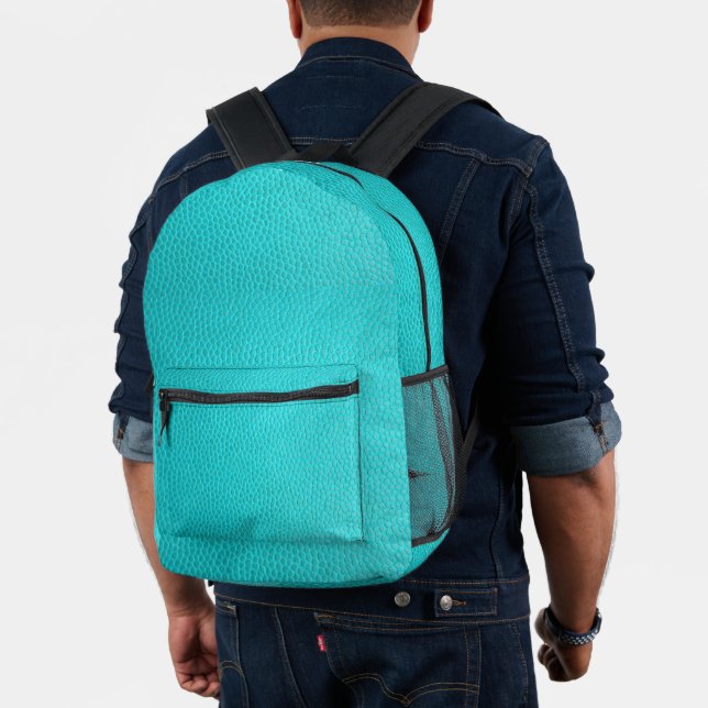 Simulated Crocodile Blue Backpack (Insitu (Model))