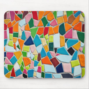 Simulated Mosaic Wall Mouse Pad