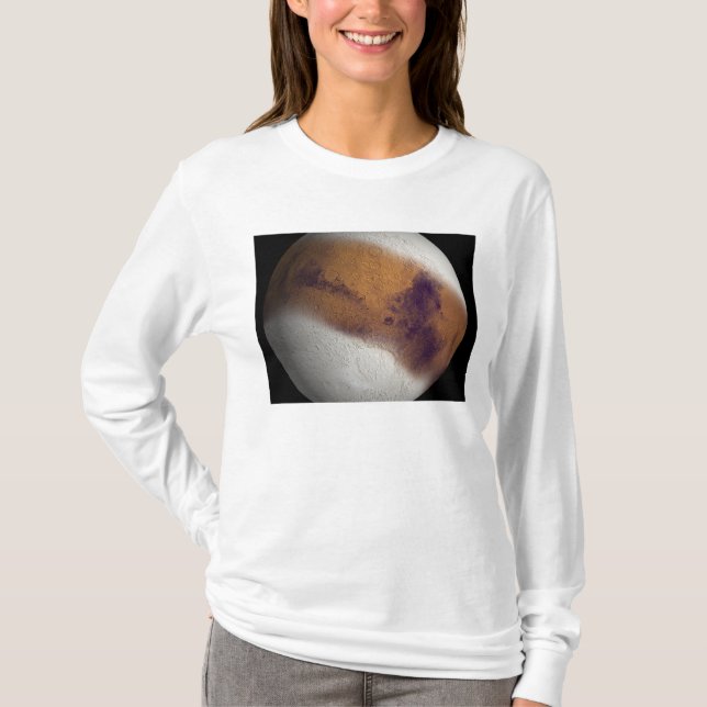 Simulated view of Mars T-Shirt (Front)