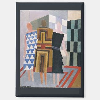 Simultaneous Dress Forms by Sonia Delaunay, Magnet