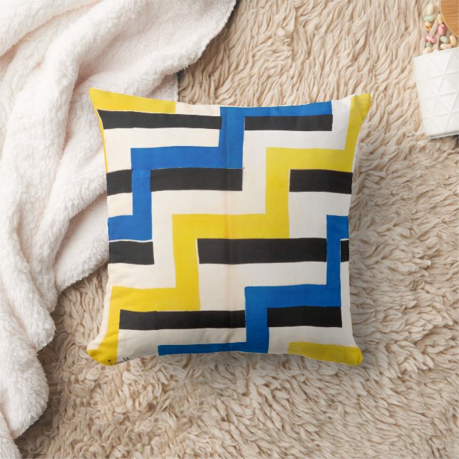 Simultaneous Fabric | Sonia Delaunay | Cushion (Blanket)