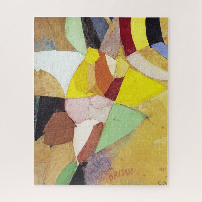Simultaneous Solar Prisms | Sonia Delaunay | Jigsaw Puzzle (Vertical)