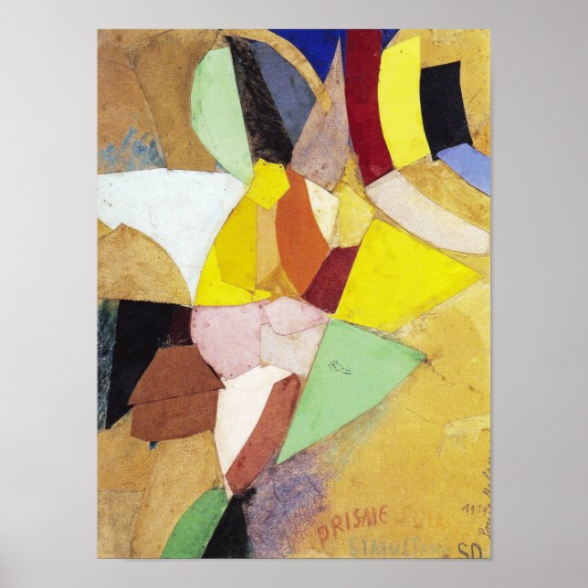 Simultaneous Solar Prisms | Sonia Delaunay | Poster (Front)