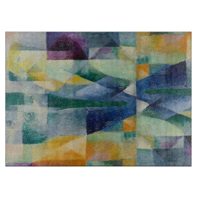 Simultaneous Window 1912 by Robert Delaunay Cutting Board (Front)