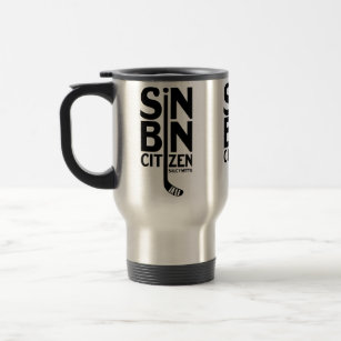 Sin Bin Citizen Hockey Penalty Player Travel Mug
