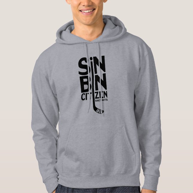 Sin Bin Hockey Hoodie (Front)