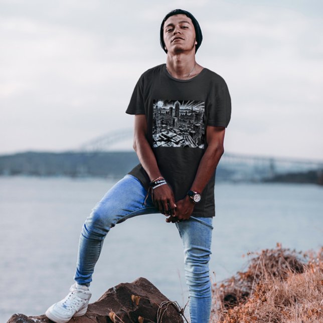 Sin City Dreams - Retro Noir T-Shirt (Creator Uploaded)