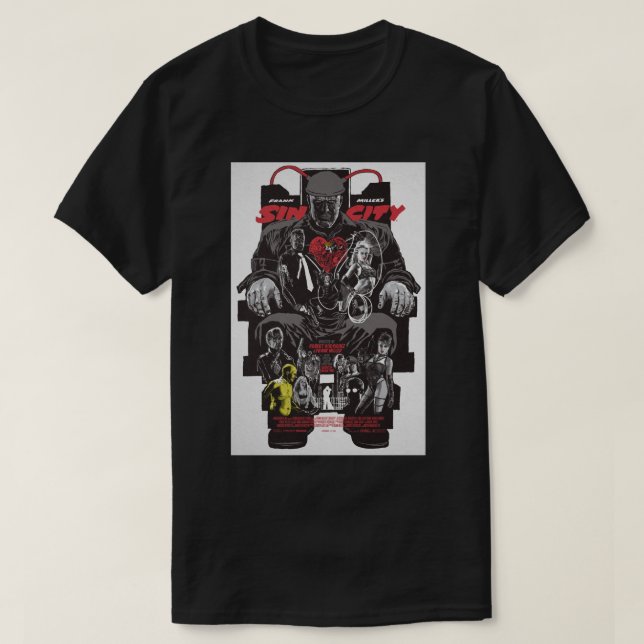 SIN CITY MOVIE T-Shirt (Design Front)