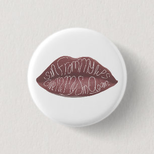 "Sin from my Lips" R+J quote pin