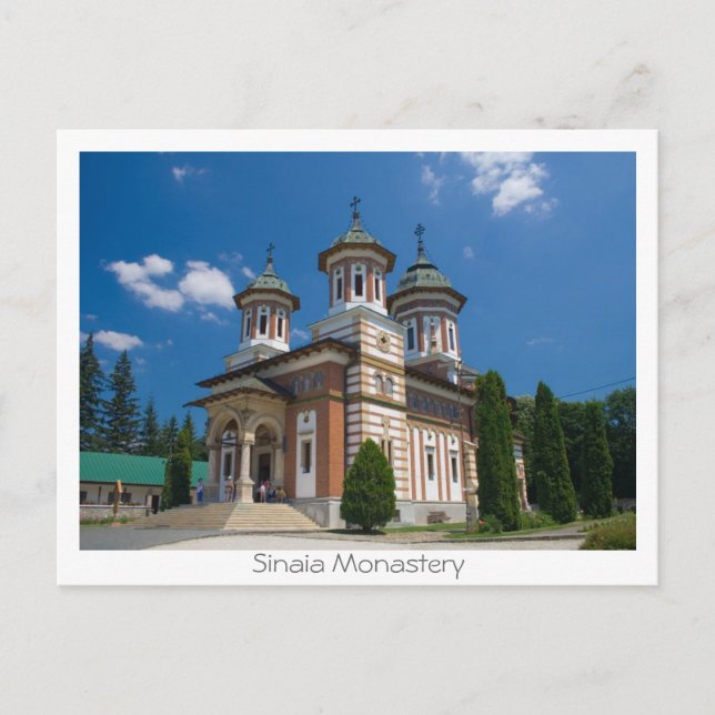 Sinaia Monastery Postcard (Front)