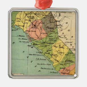 Sinaloa, Mexico Metal Tree Decoration