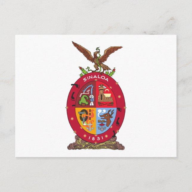 Sinaloa, Mexico Postcard (Front)