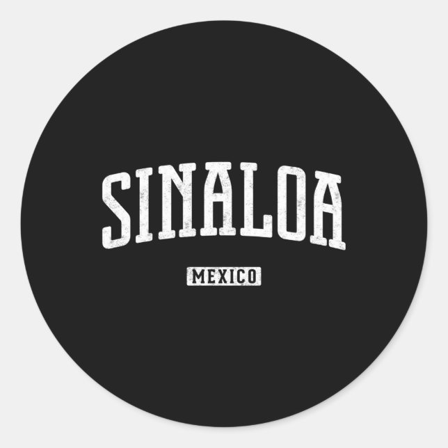 Sinaloa Sinaloa Classic Round Sticker (Front)
