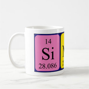 Sinan periodic table name mug
