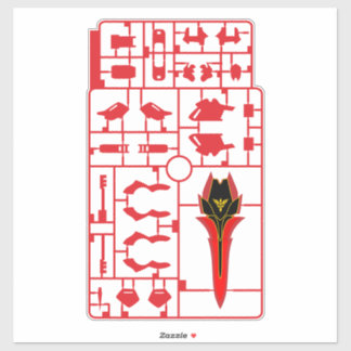 sinanju gundam gunpla plamo model runner kit char 