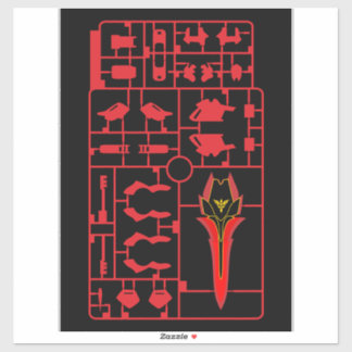 sinanju gundam gunpla plamo model runner kit char 