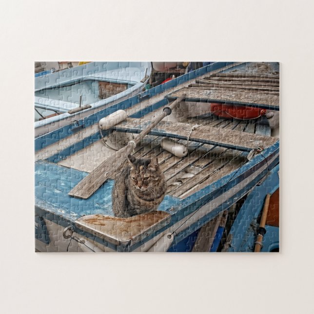 Sinbad the Sailor Cat Puzzle (Horizontal)