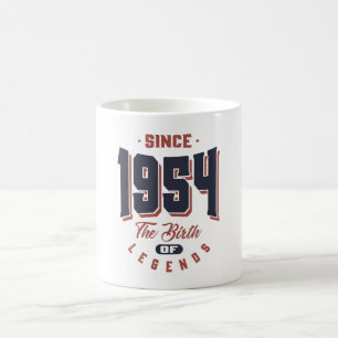 Since 1954 The Birth Of Legends Birthday Gift Coffee Mug