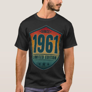 Since 1961 Limited Edition Vintage Retro Sunset T-Shirt