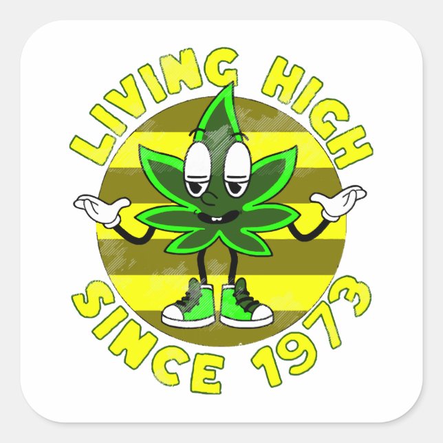 Since 1973  square sticker (Front)