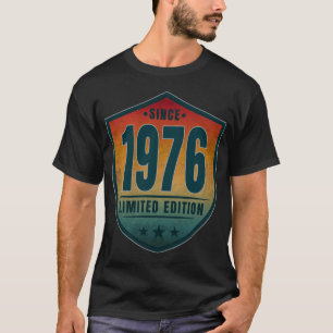 Since 1976 Limited Edition Vintage Retro Sunset T-Shirt