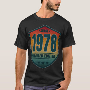 Since 1978 Limited Edition Vintage Retro Sunset T-Shirt