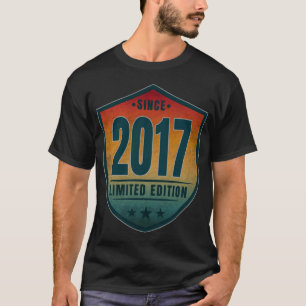 Since 2017 Limited Edition Vintage Retro Sunset T-Shirt