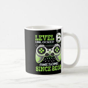 Since 2018 Funny Video Game 6th Birthday Coffee Mug