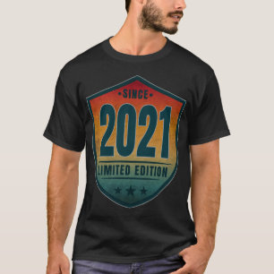 Since 2021 Limited Edition Vintage Retro Sunset T-Shirt