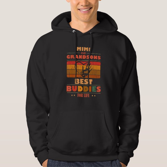 Sincere Grandparents Buddies For Life MIMI Grandso Hoodie (Front)
