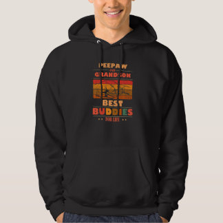 Sincere Grandparents Buddies For Life PEEPAW Grand Hoodie