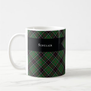 Sinclair Clan Hunting Tartan Variant Plaid Coffee Mug