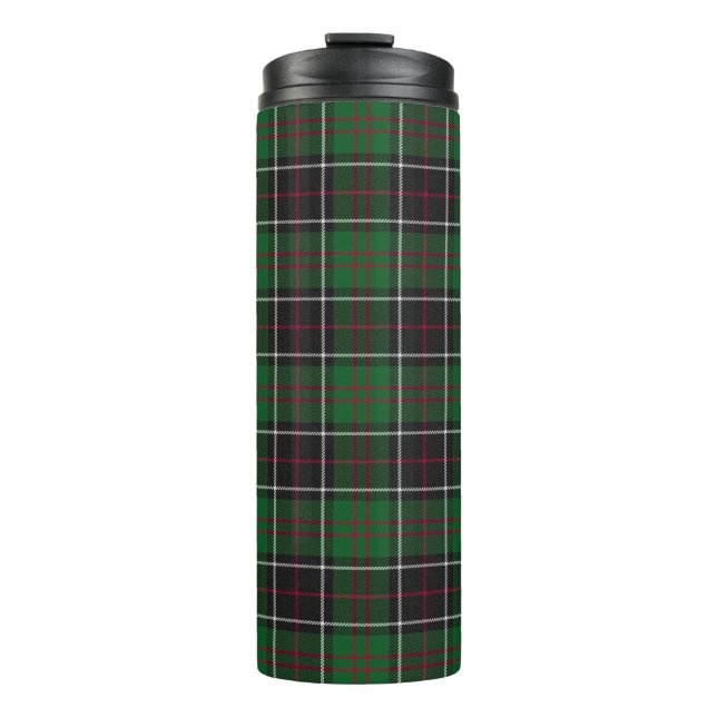 Sinclair Clan Hunting Tartan Variant Plaid Thermal Tumbler (Front)