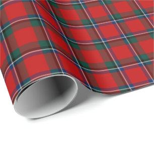 Sinclair Clan Tartan Wrapping Paper