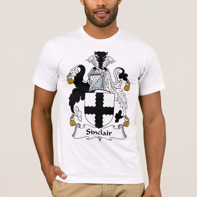 Sinclair Family Crest T-Shirt (Front)