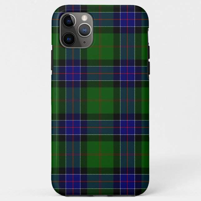 Sinclair tartan blue green plaid Case-Mate iPhone case (Back)