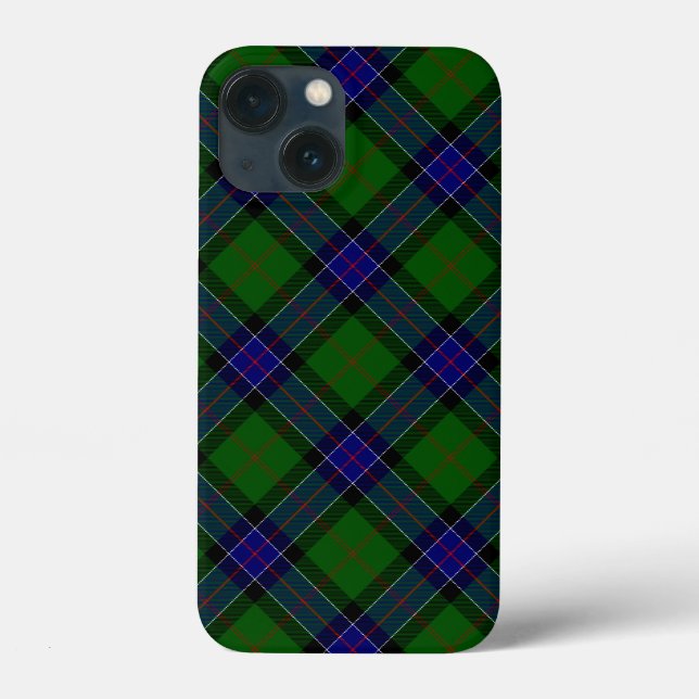 Sinclair tartan blue green plaid Case-Mate iPhone case (Back)