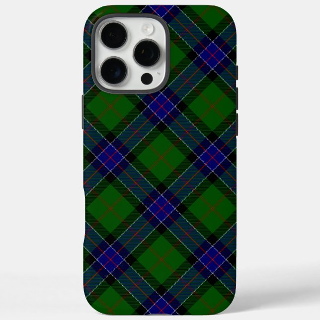 Sinclair tartan blue green plaid Case-Mate iPhone case (Back)