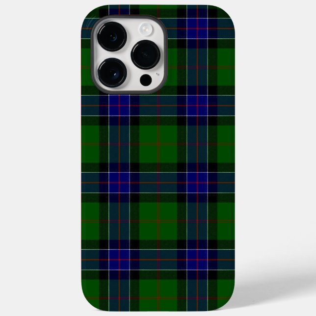 Sinclair tartan blue green plaid Case-Mate iPhone case (Back)