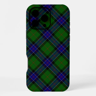 Sinclair tartan blue green plaid iPhone 16 pro max case