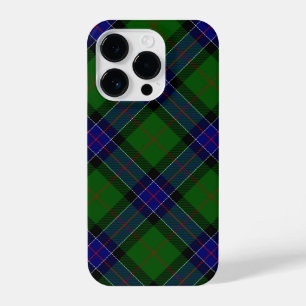 Sinclair tartan blue green plaid iPhone 14 pro case