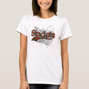 Sinclair Tartan Grunge T-Shirt