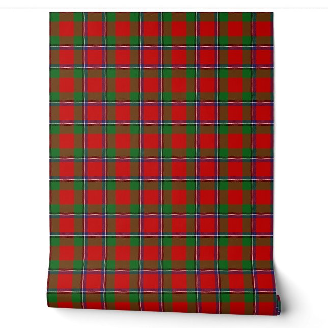 Sinclair Tartan Plaid Scottish Clan Wallpaper (Unrolling)