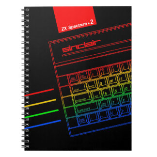 Sinclair ZX Spectrum Rainbow Notebook