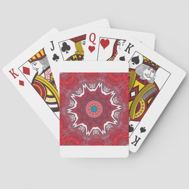Sindh ethnic tribal pattern.jpg playing cards (Back)
