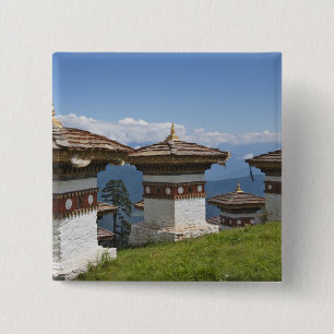 Sindokha Dzong, Dochu La Pass 2 15 Cm Square Badge