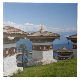 Sindokha Dzong, Dochu La Pass 2 Ceramic Tile